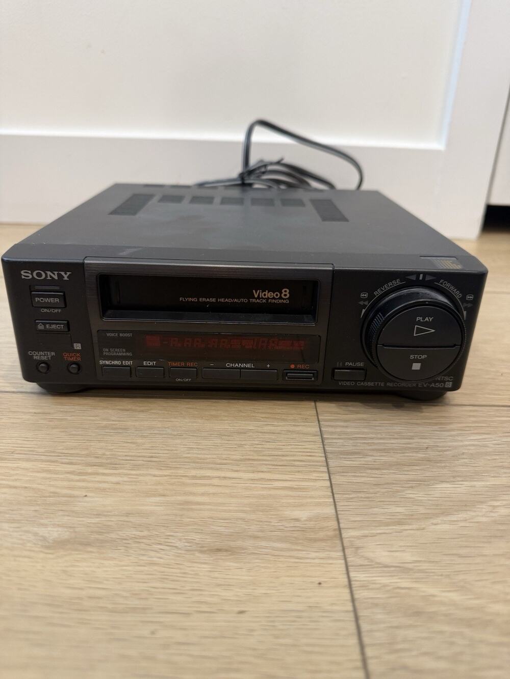 Sony EV-A50 Video8 8mm VCR Player / Tested Working, No Remote